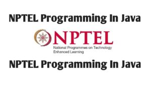 Nptel Programming in Java Week 1 Assignment Answers