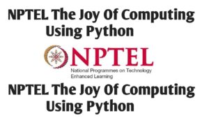 Nptel The Joy of Computing Using Python Week 4 Assignment Answers
